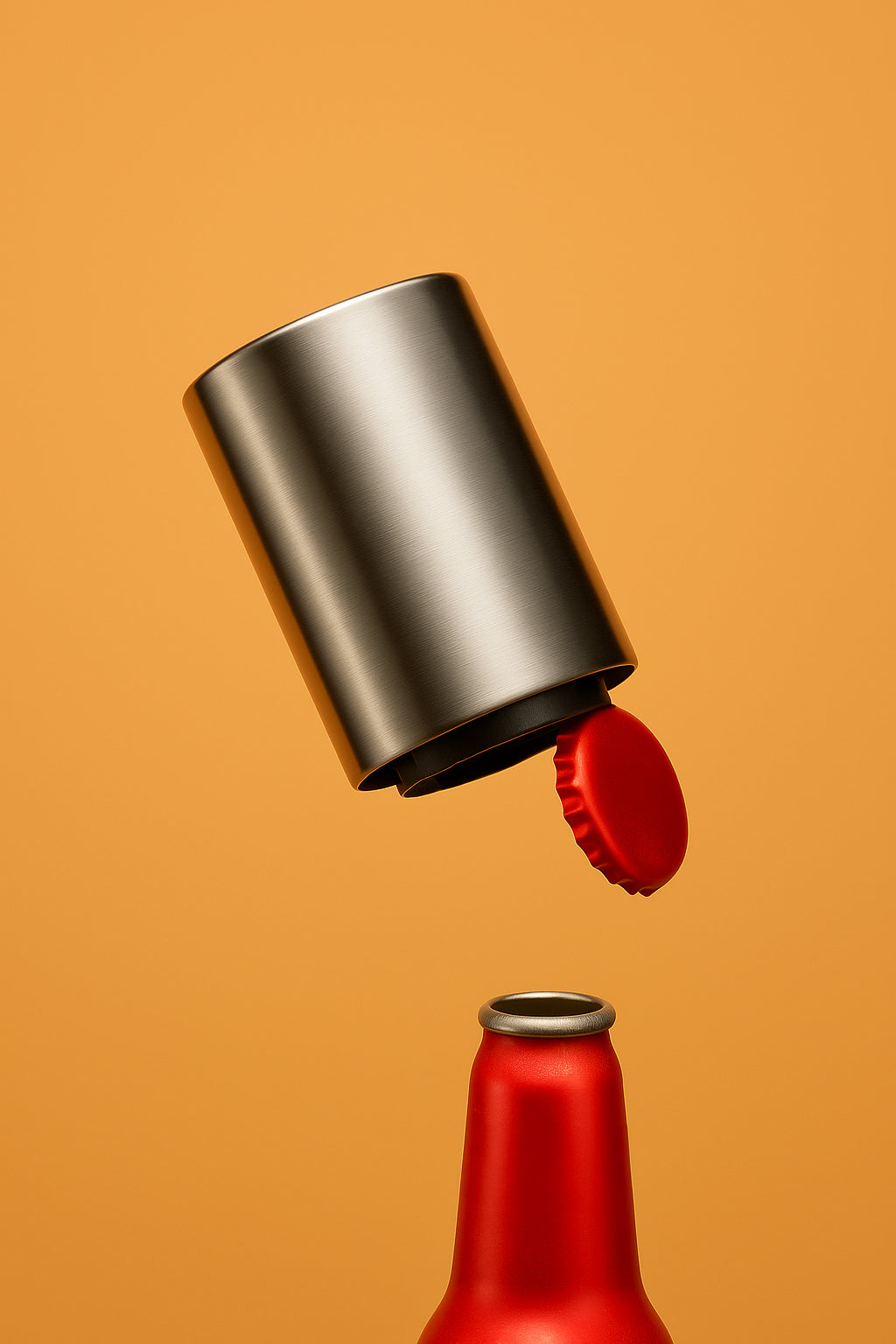 Press 'n' Pop Bottle Opener