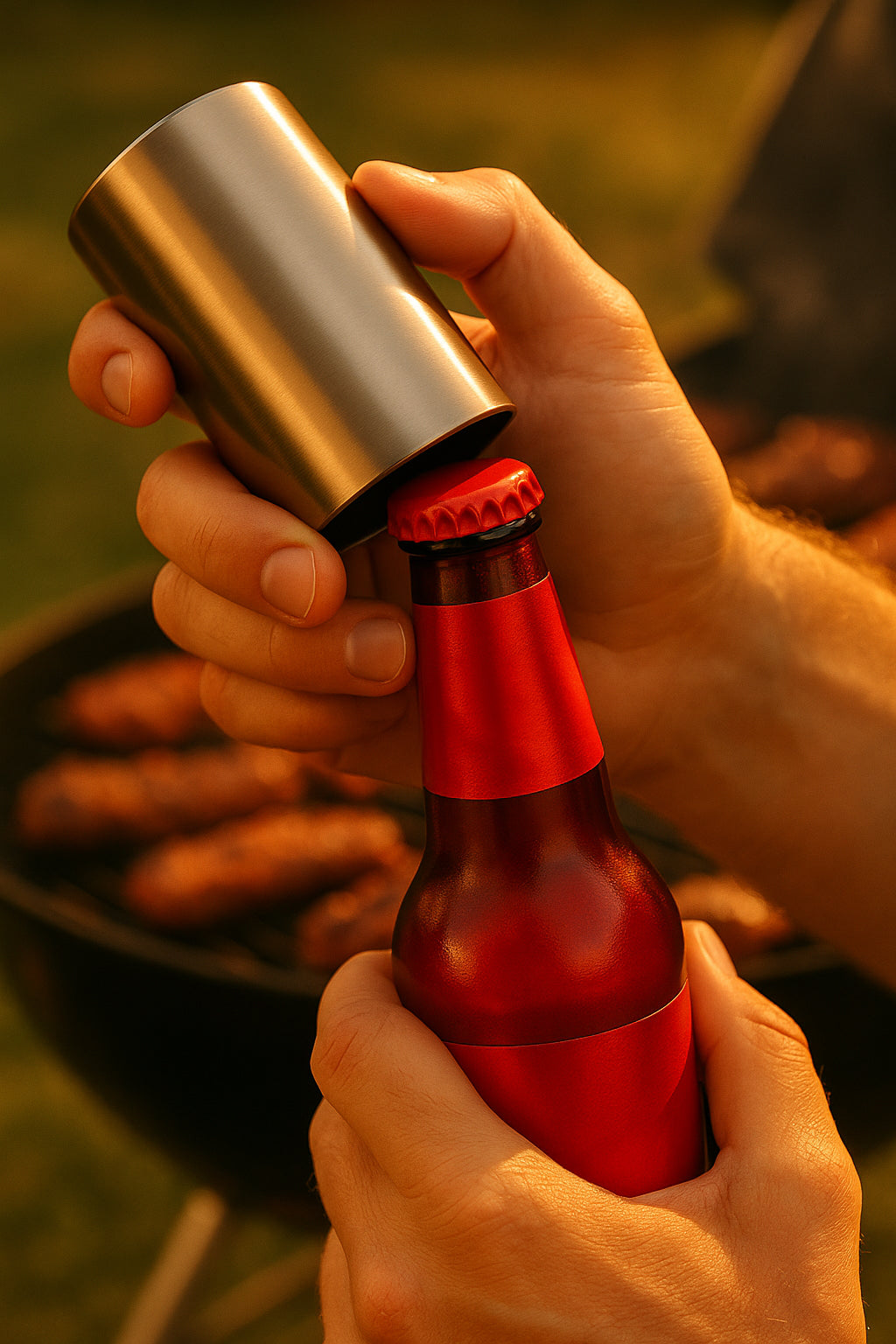 Press 'n' Pop Bottle Opener